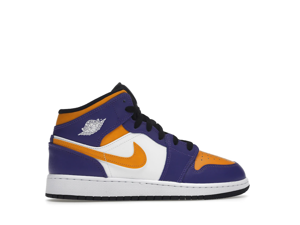 Air Jordan 1 Mid Lakers (GS)