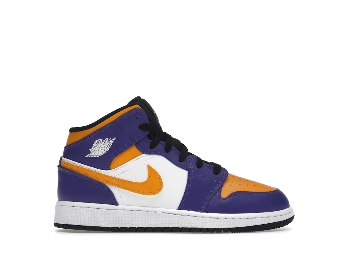Air Jordan 1 Mid Lakers (GS)