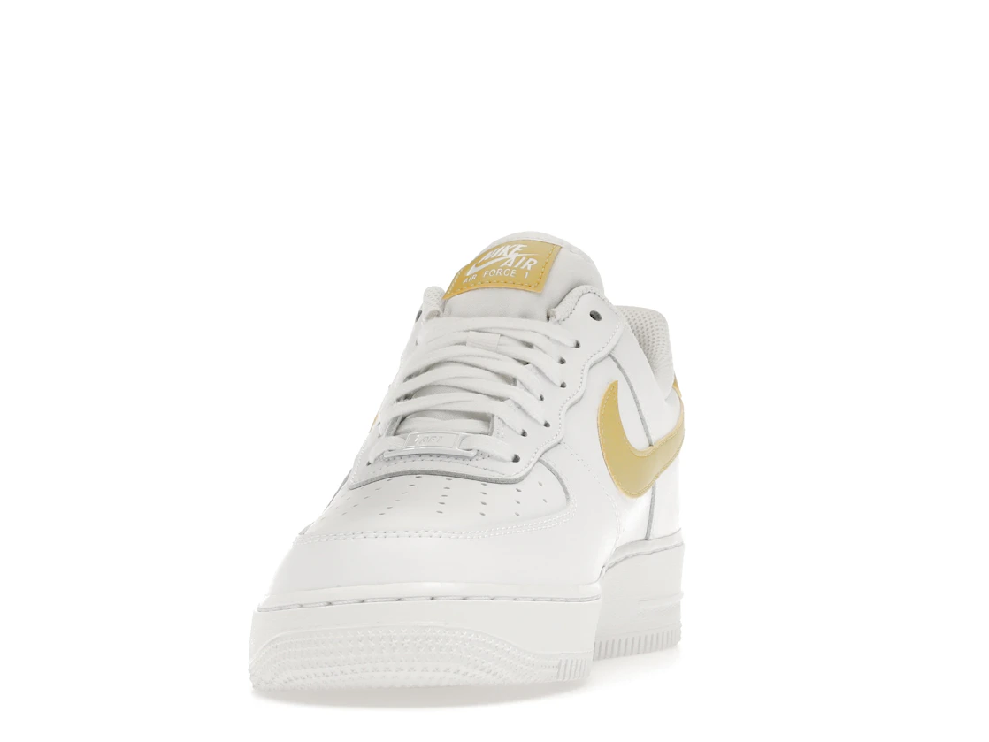 Nike Air Force 1 '07 White Saturn Gold White White (W)