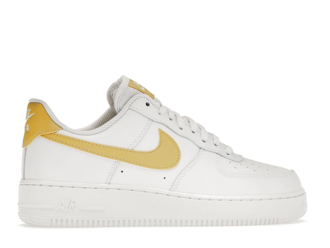 Nike Air Force 1 '07 White Saturn Gold White White (W)