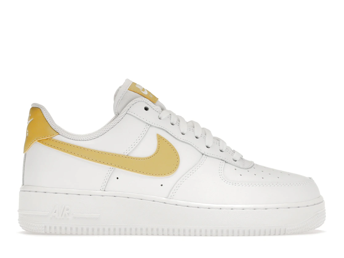 Nike Air Force 1 '07 White Saturn Gold White White (W)