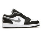Jordan 1 Low Black White Grey (GS)