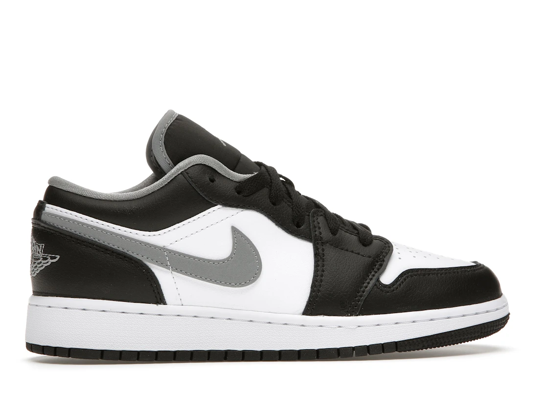 Jordan 1 Low Black White Grey (GS)