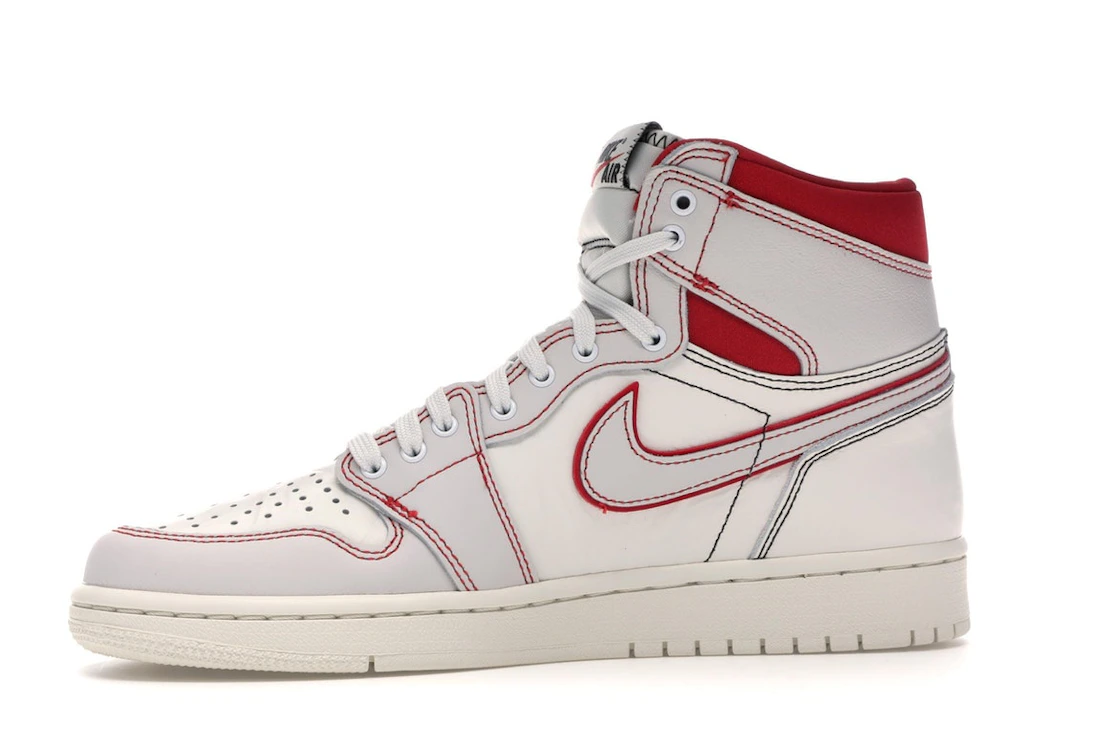 Jordan 1 Retro High Phantom Gym Red