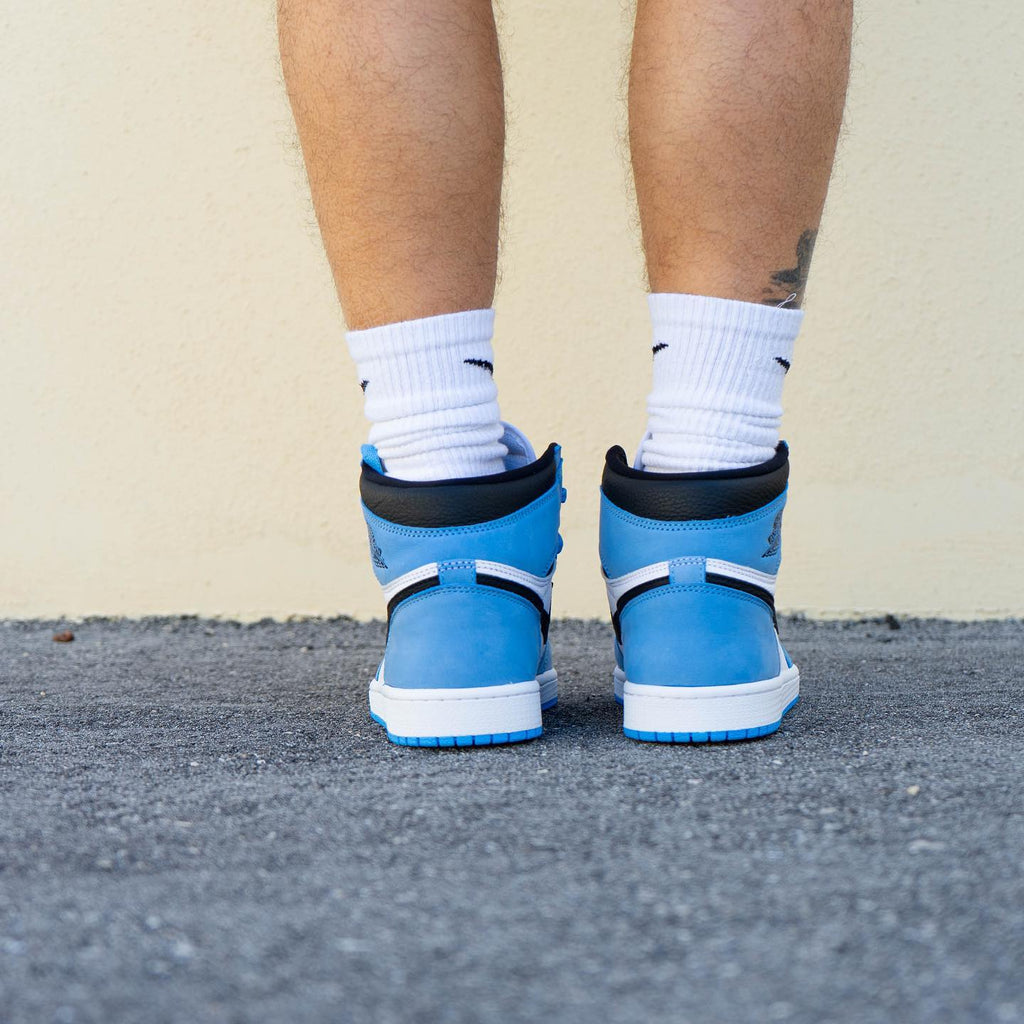 Air Jordan 1 Retro High White University Blue Black