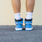 Air Jordan 1 Retro High White University Blue Black
