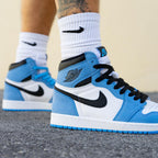 Air Jordan 1 Retro High White University Blue Black