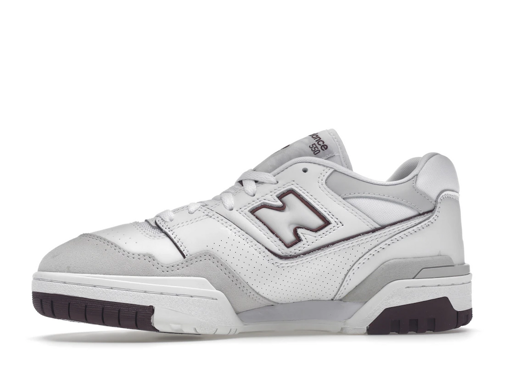 New Balance 550 Summer Fog Burgundy