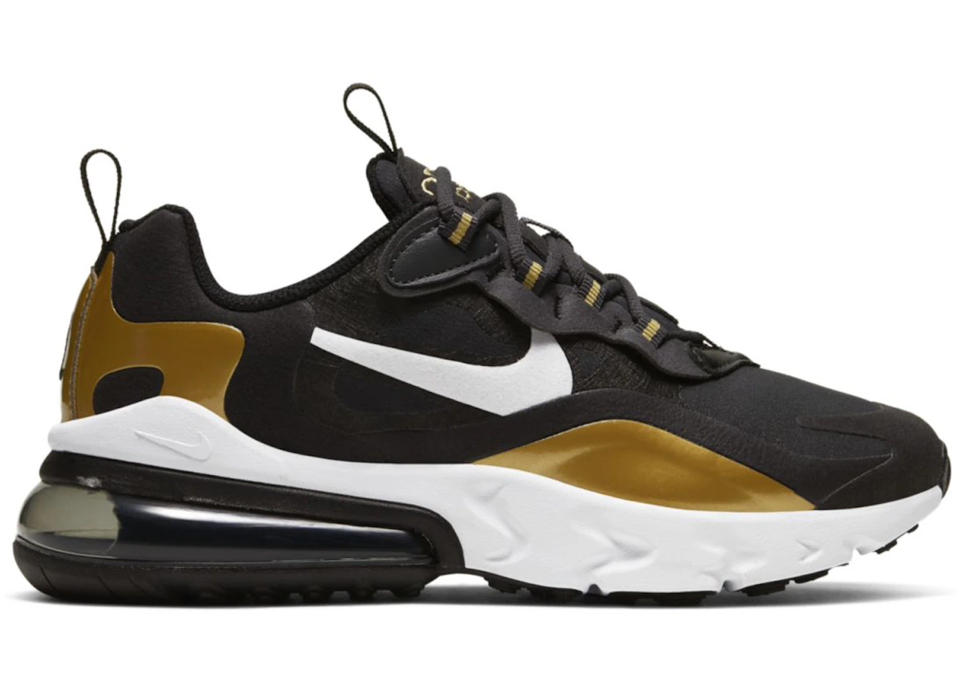 Nike Air Max 270 React Metallic Gold (GS)