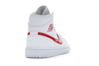 Jordan 1 Mid White University Red (W)