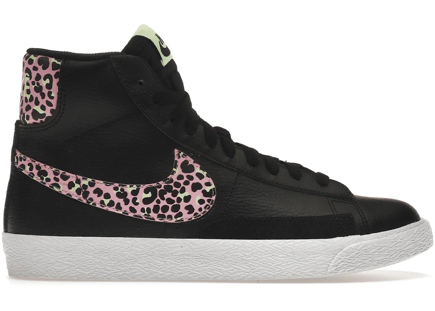Nike Blazer Mid Black Pink Cheetah (GS)