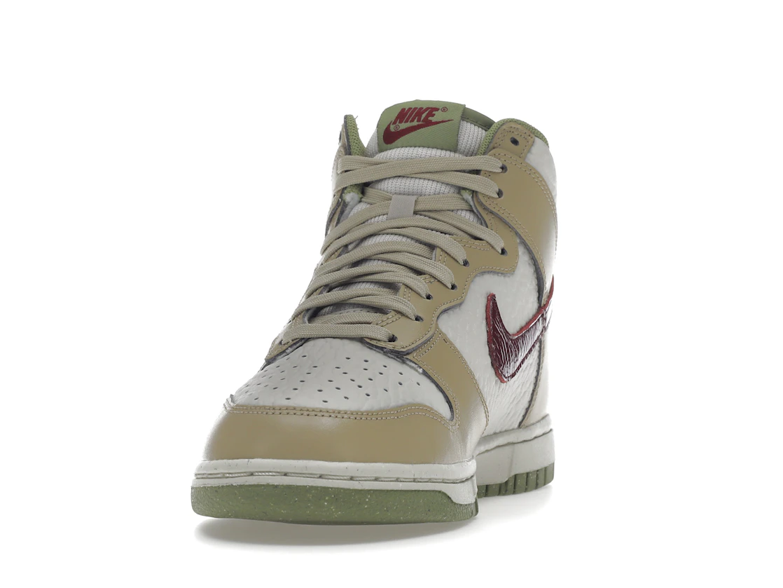 Nike Dunk High Tumbled Tan White Brown (W)