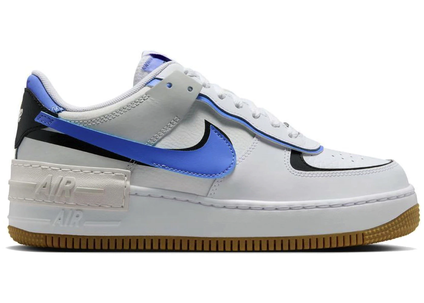 Nike Air Force 1 Low Shadow White Photon Dust Royal Pulse (W)