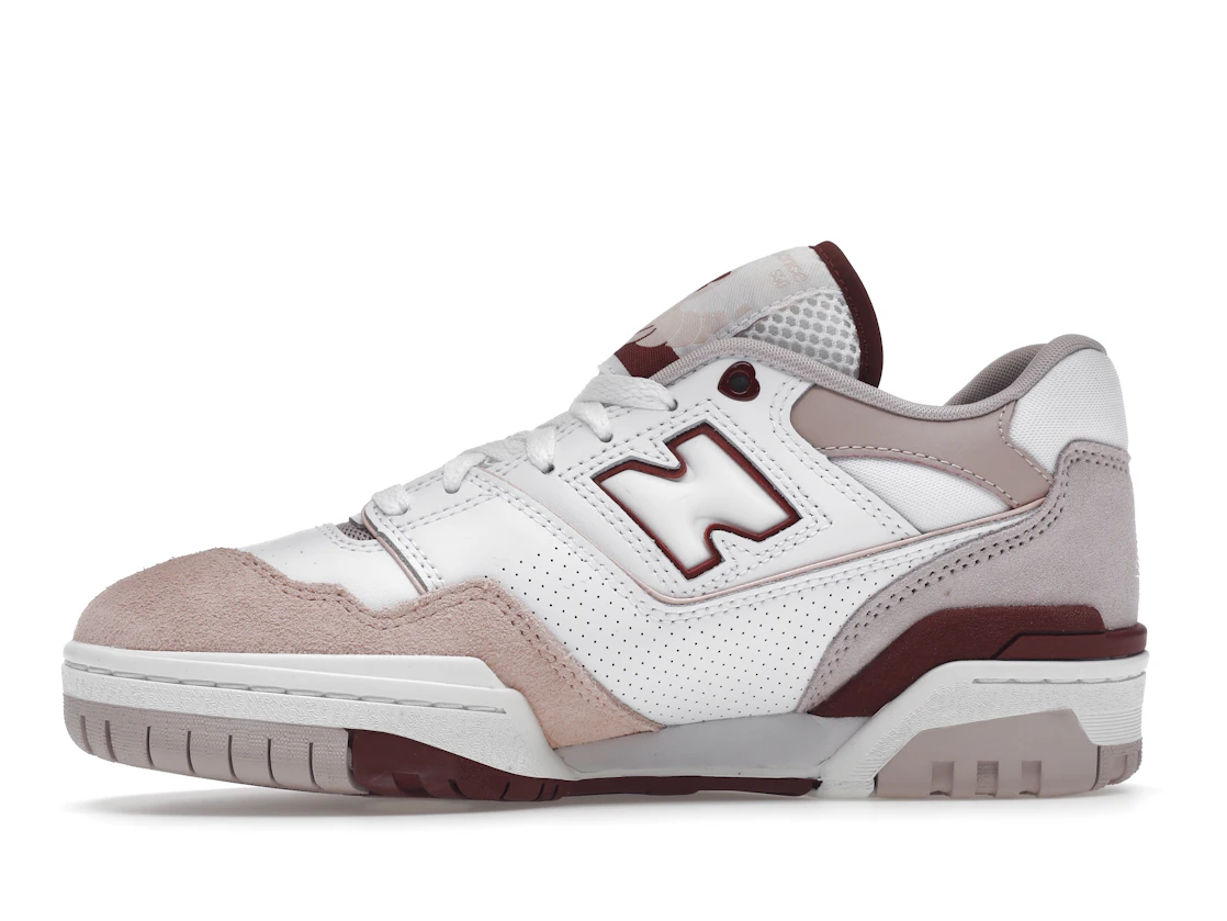 New Balance 550 White Scarlet (W)