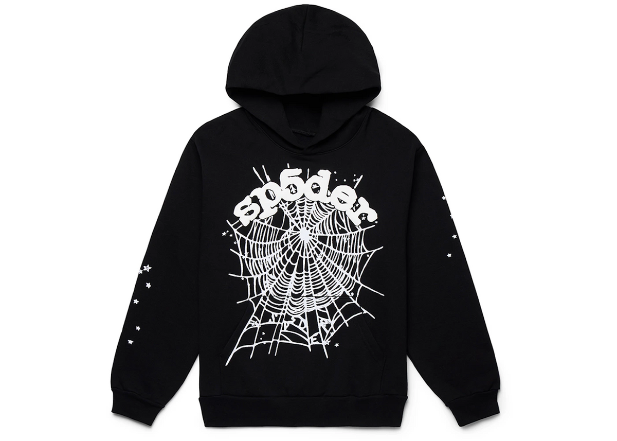Sp5der OG Web Hoodie Black ADONIO