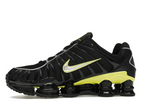 Nike Shox TL Black Dynamic Yellow Metallic Silver