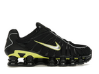 Nike Shox TL Black Dynamic Yellow Metallic Silver