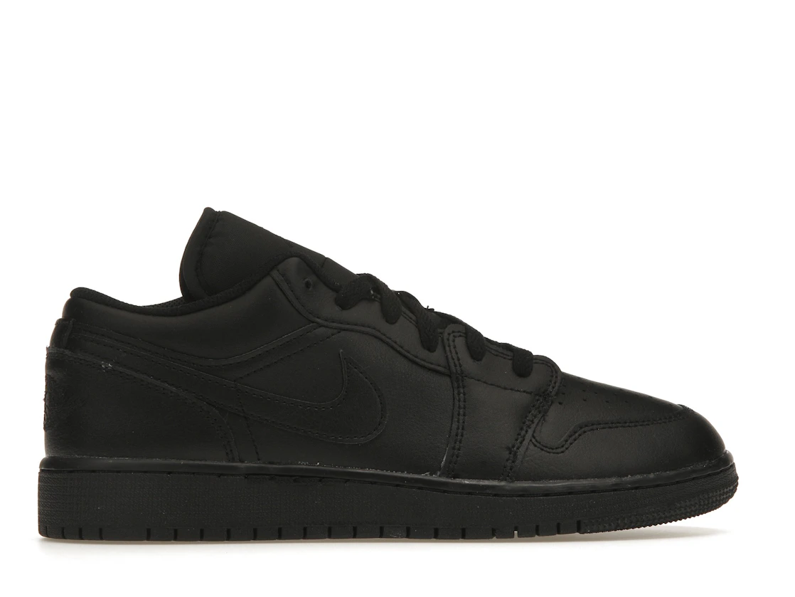 Jordan 1 Low Triple Black (2022) (GS)