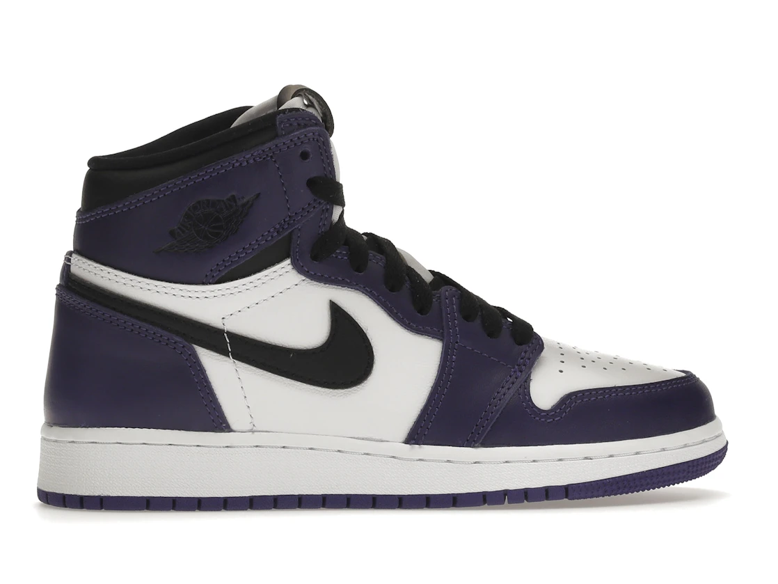Jordan 1 Retro High Court Purple White (GS)