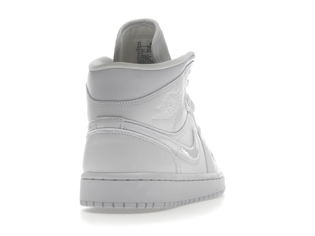Air Jordan Mid Triple White (2022) (W)