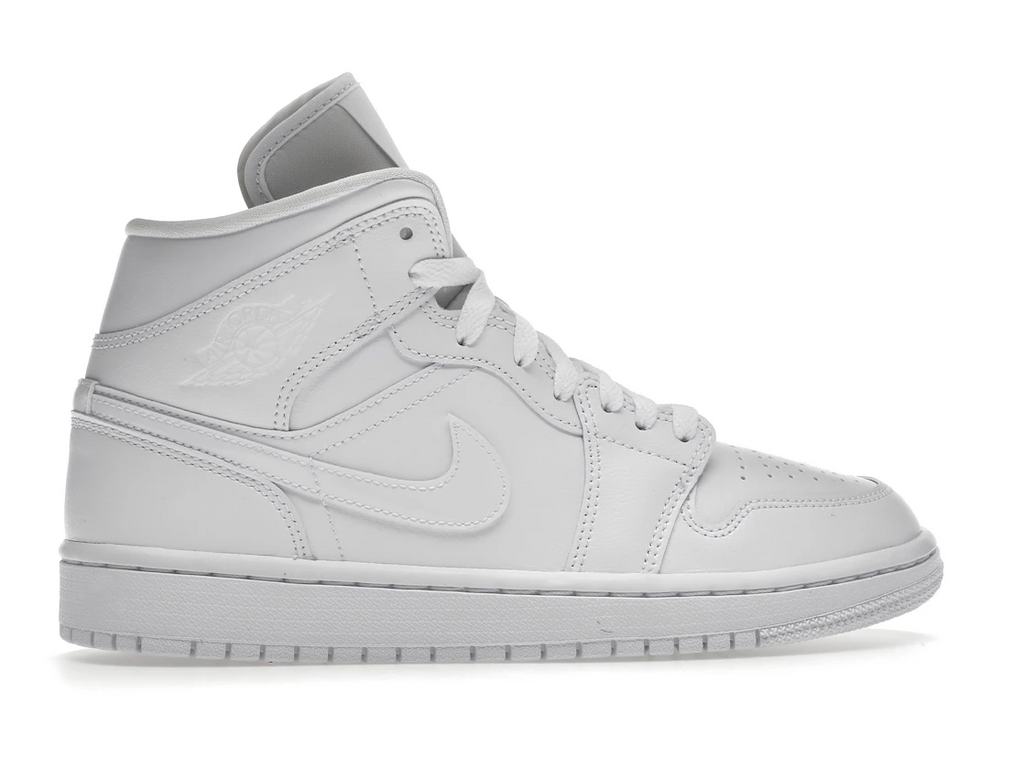 Air Jordan Mid Triple White (2022) (W)