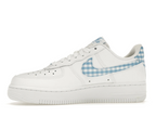 Nike Air Force 1 Low '07 Essential White University Blue Gingham