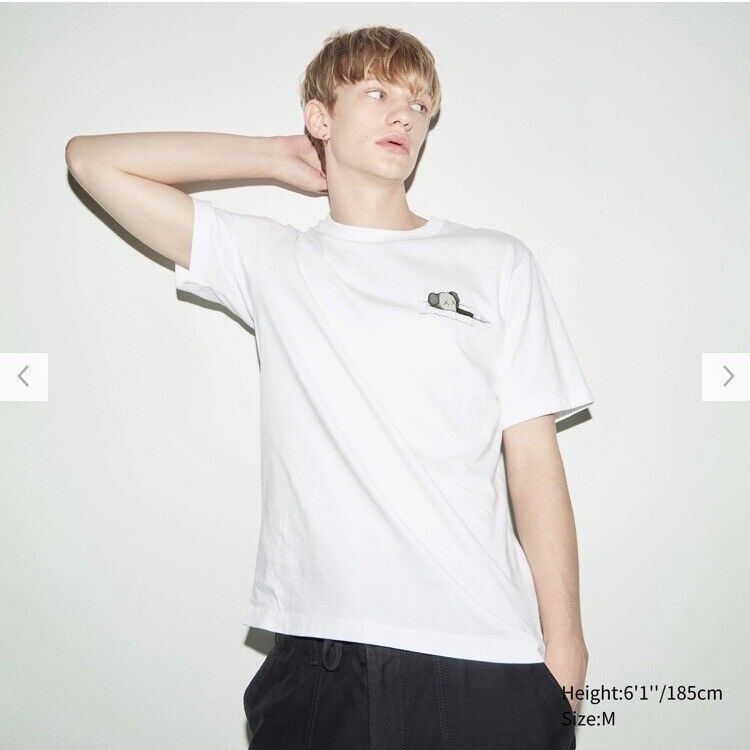 KAWS x Uniqlo UT Short Sleeve Artbook Cover T-shirt (US Sizing) White