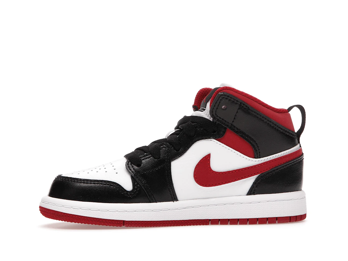 Jordan 1 Mid Gym Red Black White (PS)