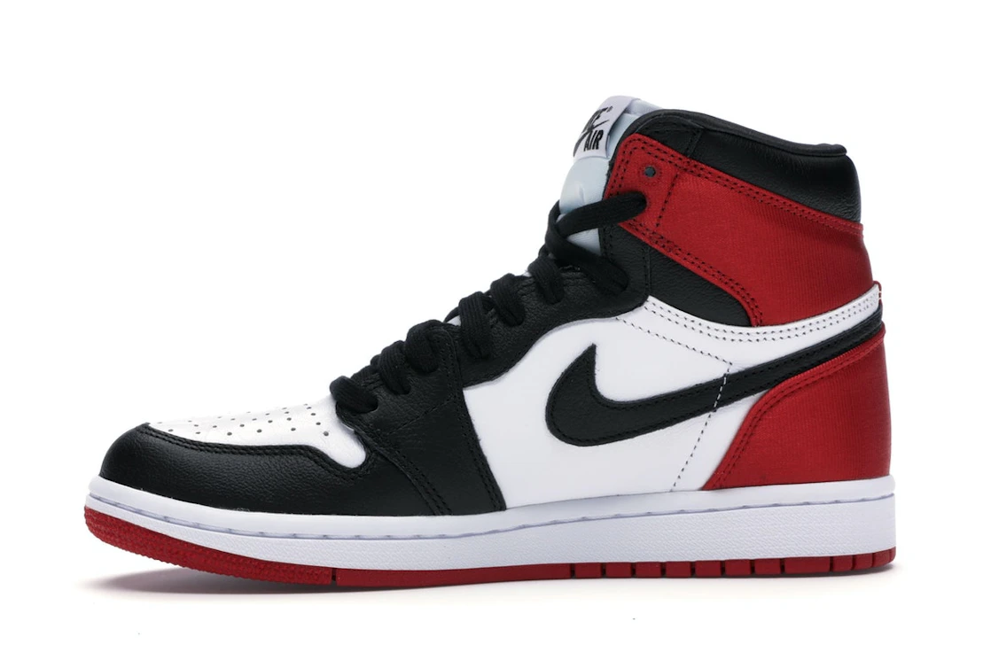 Jordan 1 Retro High Satin Black Toe (W)