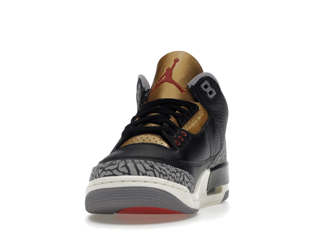 Jordan 3 Retro Black Cement Gold (W)