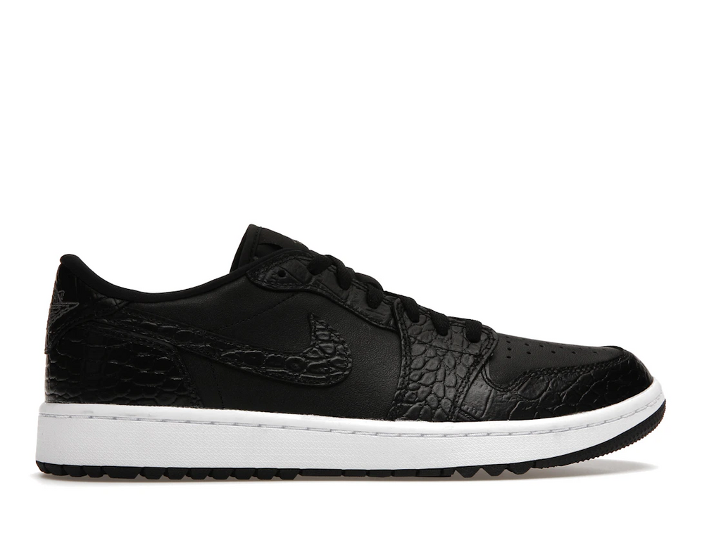 Jordan 1 Retro Low Golf Black Croc