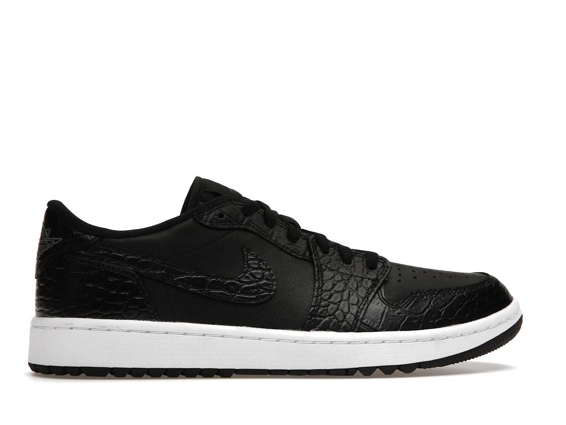 Jordan 1 Retro Low Golf Black Croc