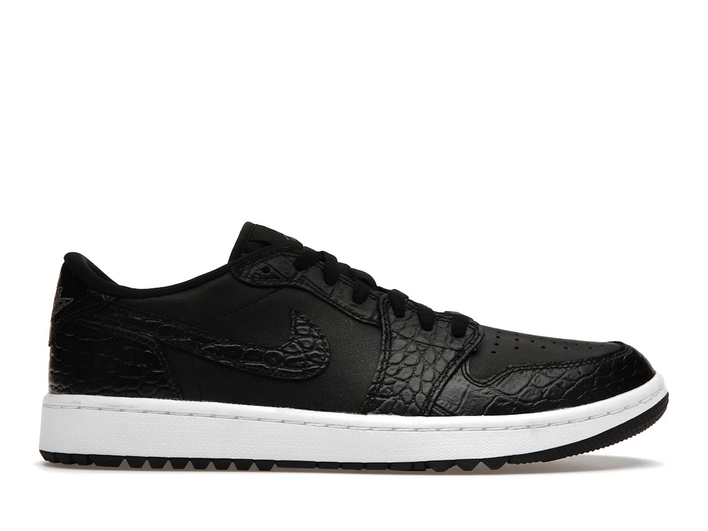 Jordan 1 Retro Low Golf Black Croc
