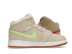 Jordan 1 Mid Utility Fleece Pearl White (GS)