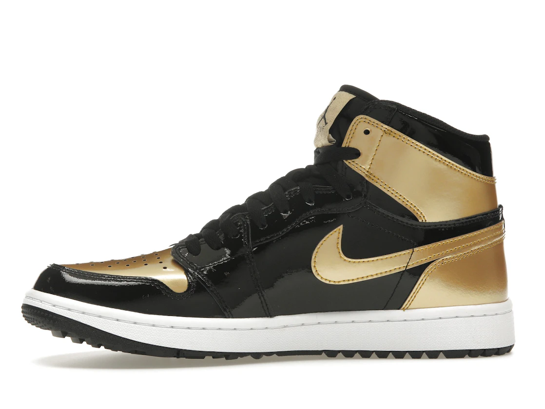 Jordan 1 Retro High Golf Patent Gold Toe