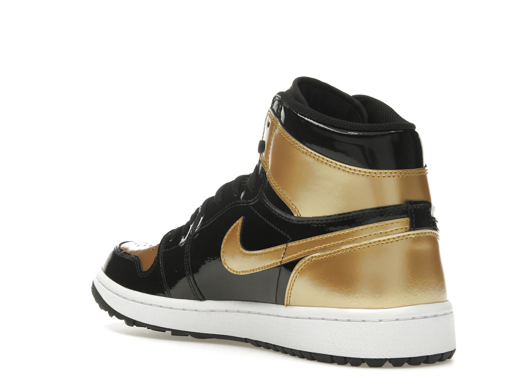 Jordan 1 Retro High Golf Patent Gold Toe