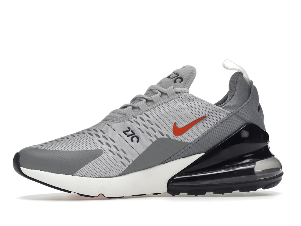 Nike Air Max 270 Grey Fog Team Orange Sail