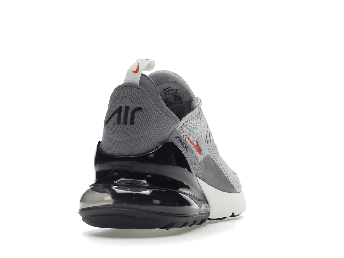Nike Air Max 270 Grey Fog Team Orange Sail