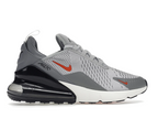 Nike Air Max 270 Grey Fog Team Orange Sail