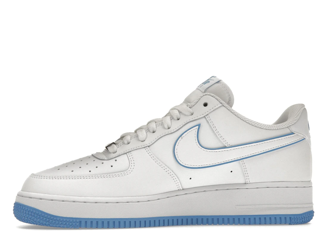 Nike Air Force 1 '07 Low White University Blue Sole