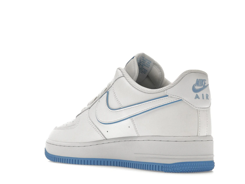 Nike Air Force 1 '07 Low White University Blue Sole