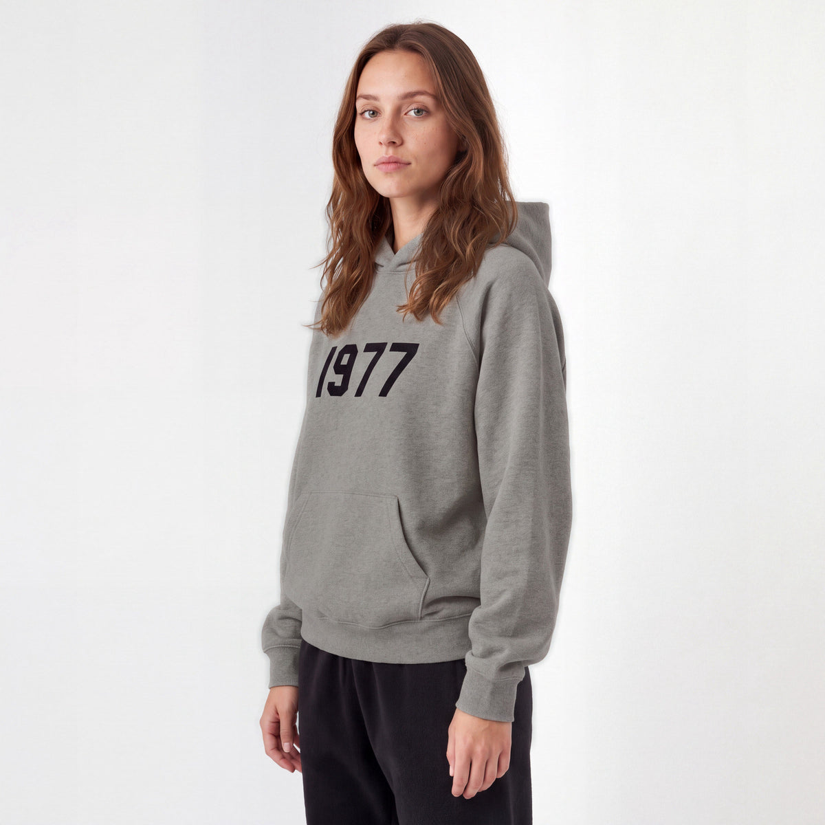 Fear of God Essentials 1977 Hoodie Dark Oatmeal ADONIO