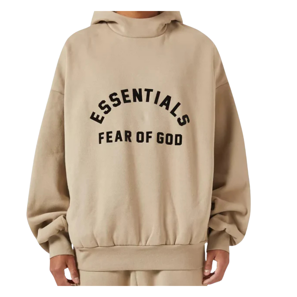 Fear of God Essentials SS23 Dusty Beige (BLACK PRINT) - Celý set ADONIO