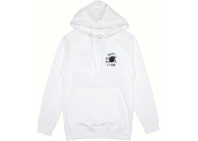 Anti Social Social Club Bat Emoji Hoodie White