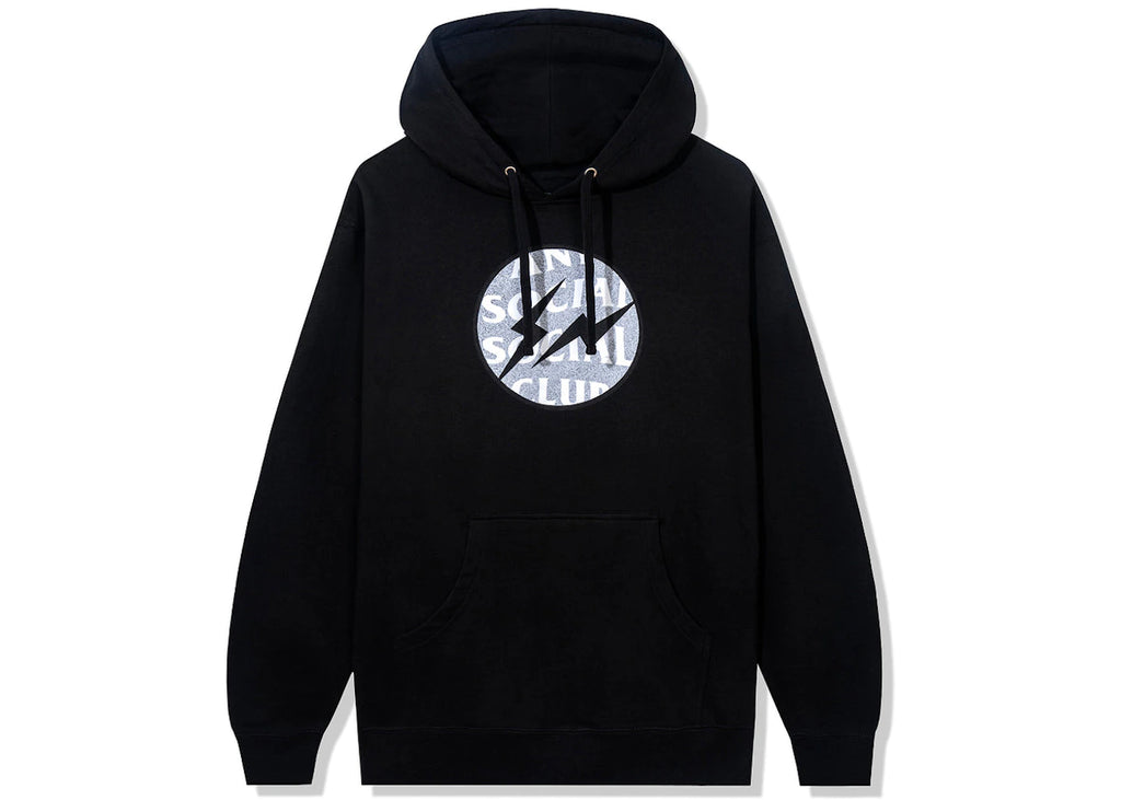 Anti Social Social Club x Fragment Called Interference Hoodie Black