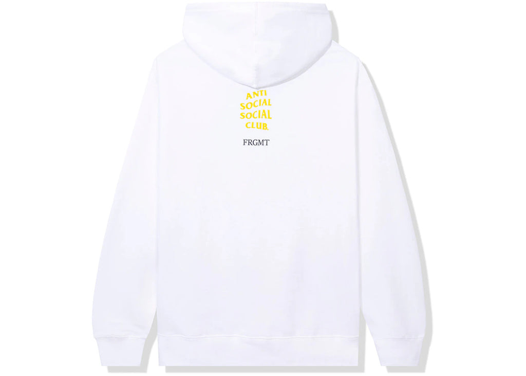 Anti Social Social Club x Fragment Called Interference Hoodie White