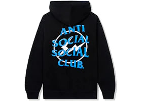 Anti Social Social Club x Fragment Precious Petals Hoodie Black Blue