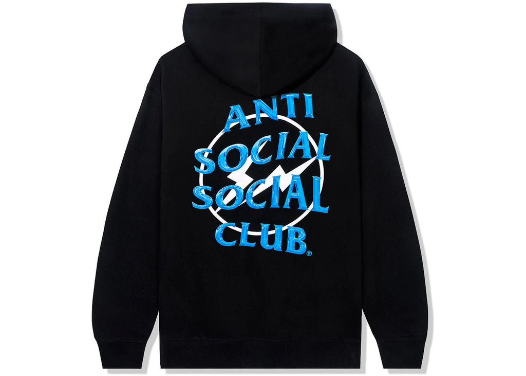 Anti Social Social Club x Fragment Precious Petals Hoodie Black Blue