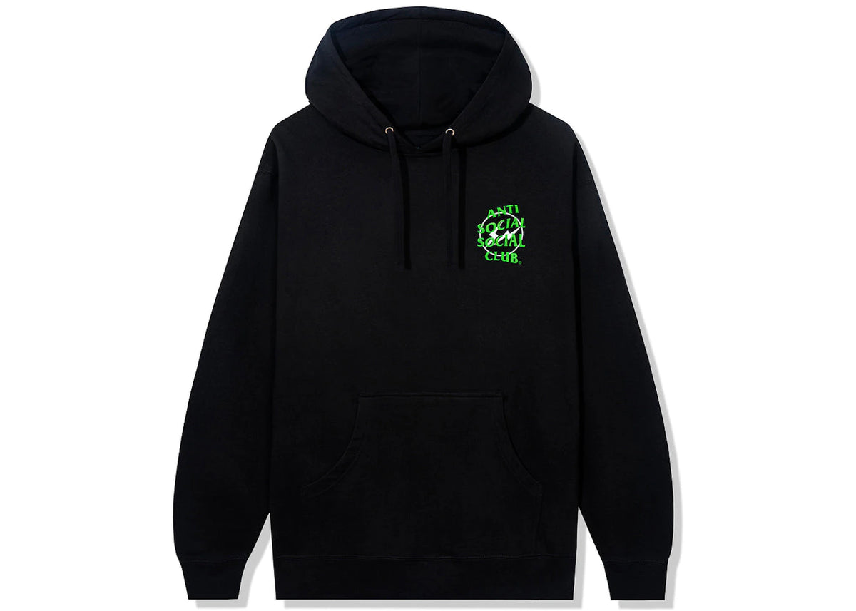 Anti Social Social Club x Fragment Precious Petals Hoodie Black Green