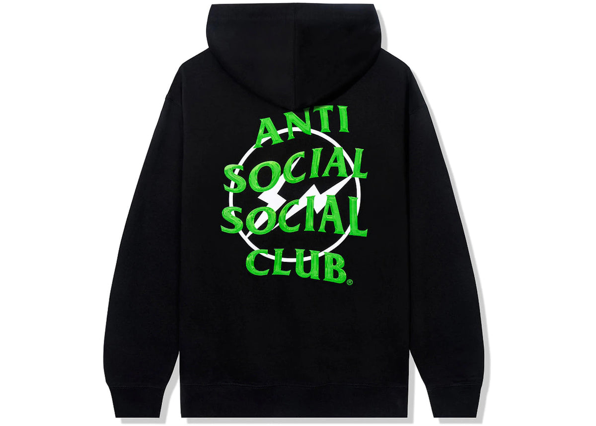 Anti Social Social Club x Fragment Precious Petals Hoodie Black Green